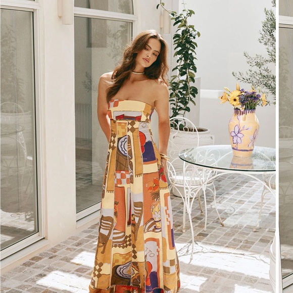 Zaco Maxi Antonella dress NWT - Picture 3 of 4